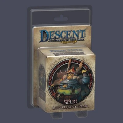 Descent: Journeys in the Dark (Second Edition) - Splig Lieutenant Pack Main