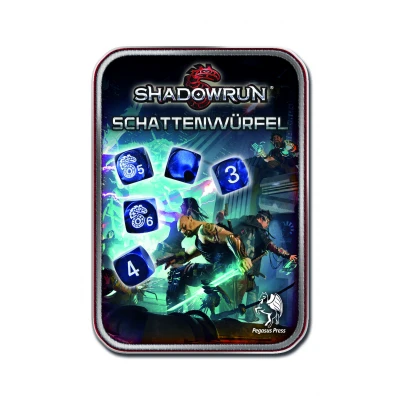 Shadowrun - Shadow Dice (Nero/Blu) Main