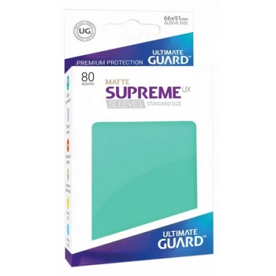 Supreme Ux Sleeves Standard  Matte - Turquoise (80) Main
