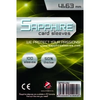 Sapphire: 100 Bustine Mini USA (41 x 63 mm) (Yellow)