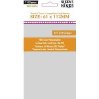 Sleeve Kings French Tarot Sleeves (61x112mm) 110 Pack 60 Microns