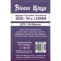 Sleeve Kings Magnum Lost Cities Card Sleeves (70x110mm) 110 Pack 60 Microns