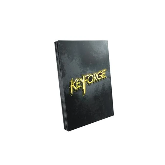 KeyForge: Black Logo Sleeves Main