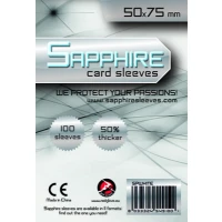 Sapphire: 100 Bustine (50 x 75 mm) (White)