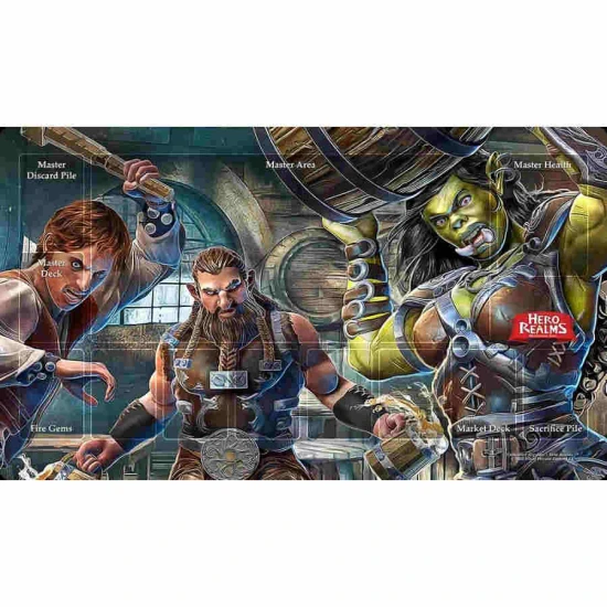 Hero Realms Campaign Playmat Enthralled Regulars