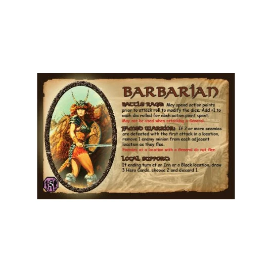 Defenders of the Realm: The Barbarian Main