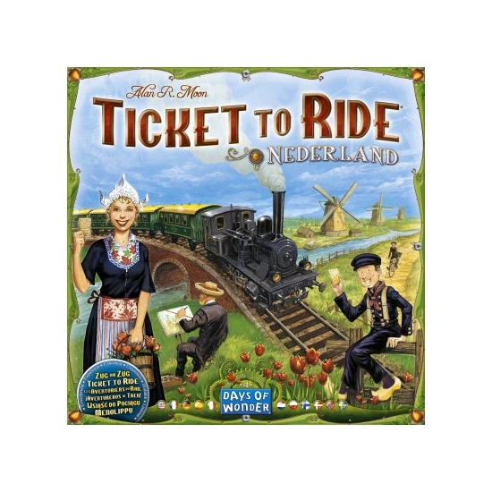Ticket to Ride Map Collection: Volume 4 - Nederland Main