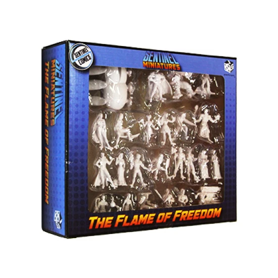 Sentinel Tactics: The Flame of Freedom - Miniatures Unpainted