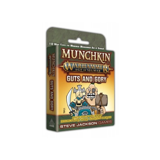 Munchkin Warhammer Age Of Sigmar: Guts And Gory (englische Ausgabe)