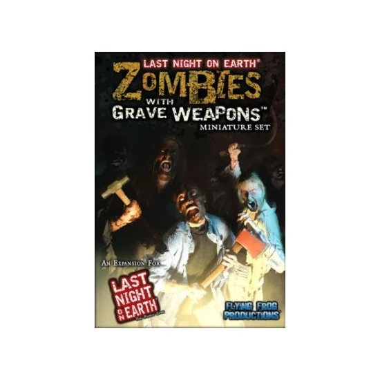 Last Night on Earth: Zombies with Grave Weapons Miniature Set Main