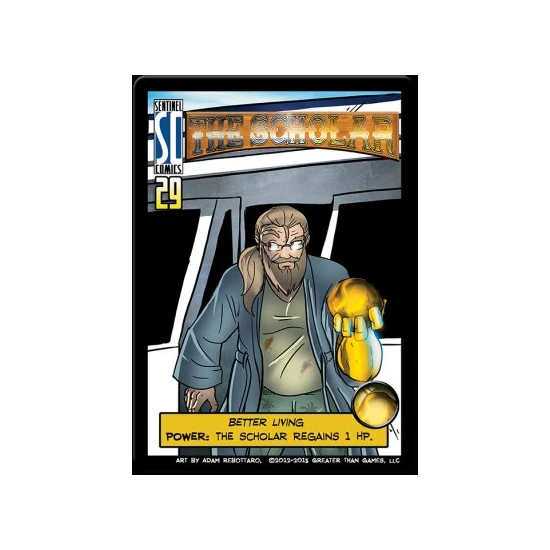Sentinels of the Multiverse: The Scholar Hero Character Main