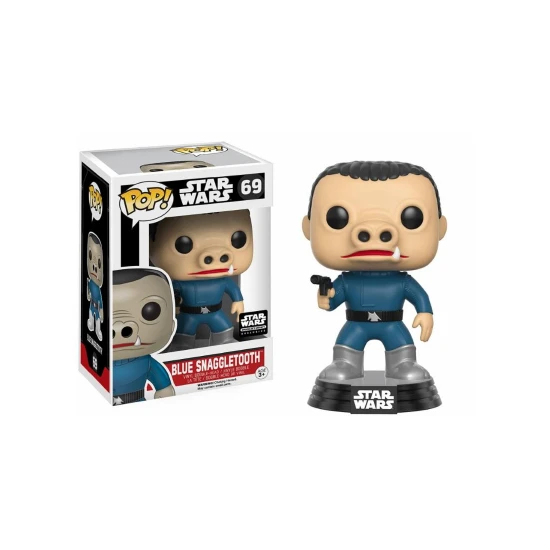 Funko Pop! Bobble: Star Wars: Cantina Blue Snaggletooth (Exc) Main