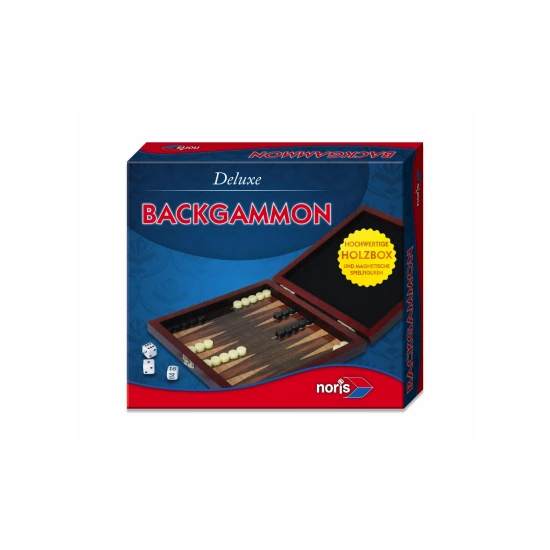 Deluxe Reisespiel: Backgammon (holzbox)