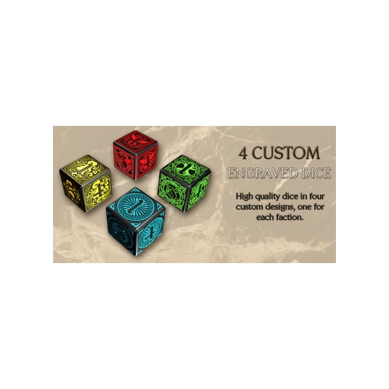 BATTALIA: The Creation - Official 4 Factions Dice Set