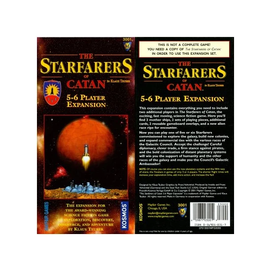 Starfarers of Catan 5-6 Player Expansion Main
