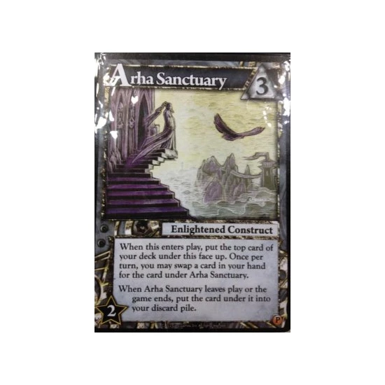 Ascension: Immortal Heroes - Arha Sanctuary Promo Card