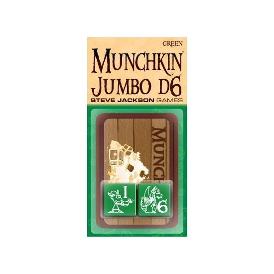 Munchkin Jumbo D6 - Green Main