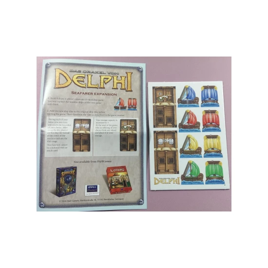 The Oracle of Delphi: Seafarer Expansion Main