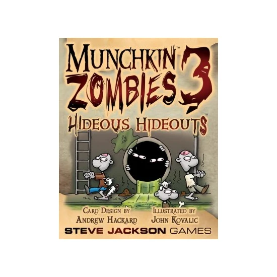 Munchkin Zombies 3: Hideous Hideouts Main