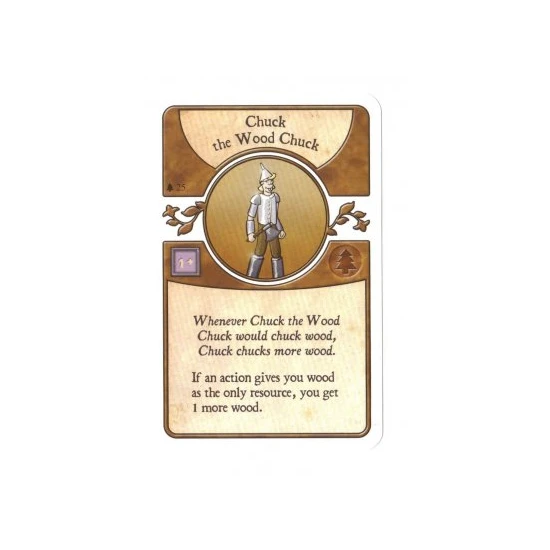 Agricola: Chuck the Wood Chuck - The Legendary Forest Deck