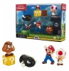 Nintendo Super Mario Diorama Con Personaggi