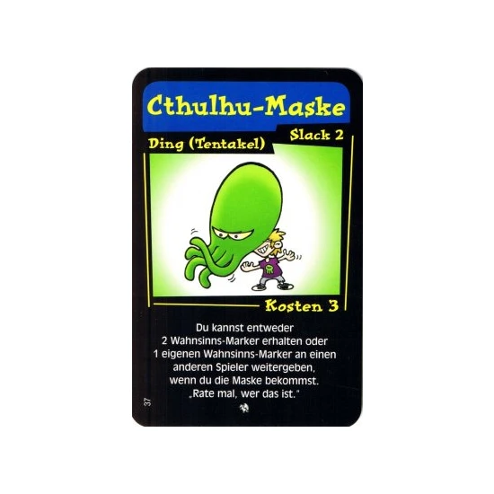 Chez Cthulhu: Cthulhu-Maske Promo Card