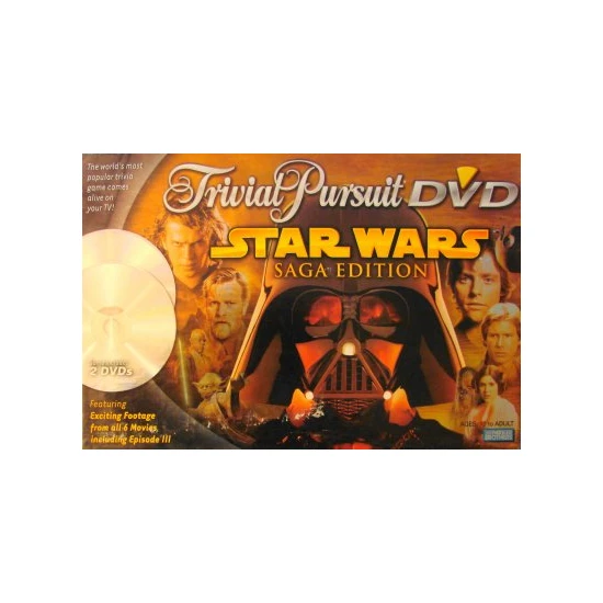 Trivial Pursuit DVD: Star Wars Saga Edition Main
