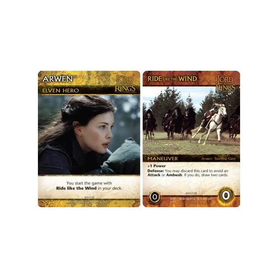 The Lord of the Rings: The Fellowship of the Ring Deck-Building Game - Arwen Promos Main