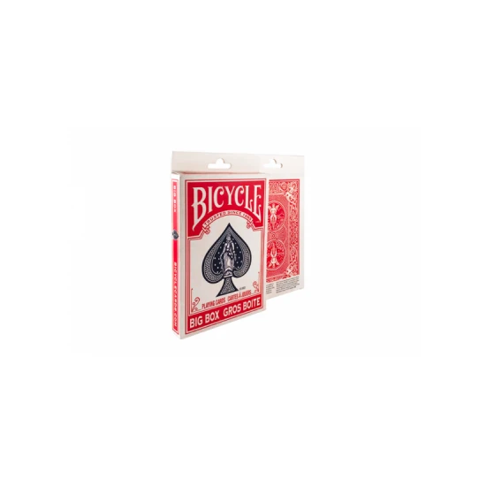 Bicycle Big Box Red Playing Cards 1 Deck Main