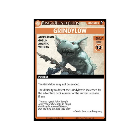 Pathfinder: Rise of the Runelords - Grindylow Promo Card