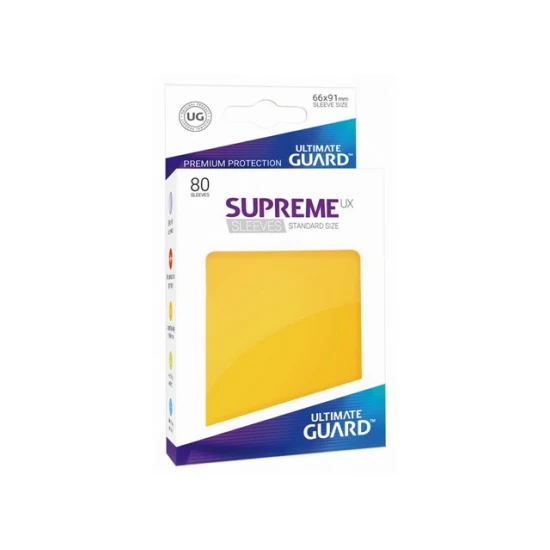 Supreme Ux Sleeves Standard - Yellow (80) Main