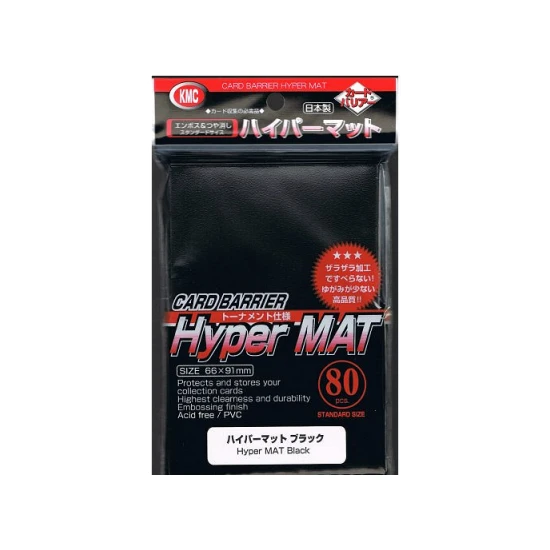 KMC HYPER MAT BLACK SLEEVES (80) Main