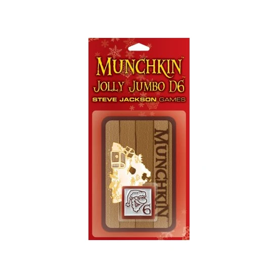 Munchkin Jolly Jumbo D6 - Red Main