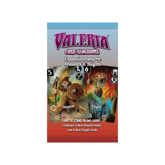 Valeria: Card Kingdoms – Expansion Pack #04: Peasants & Knights Main