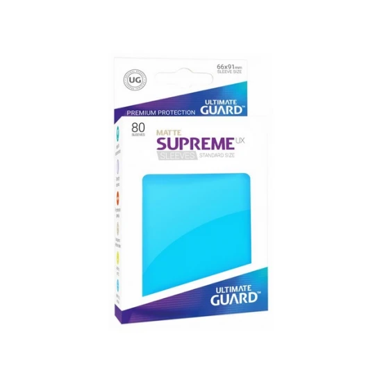 Supreme Ux Sleeves Standard  Matte - Light Blue (80) Main