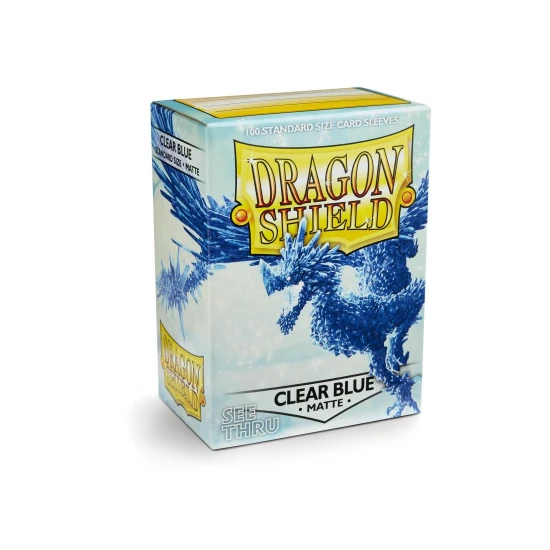 Dragon Shield: Matte â Clear Blue (100) *limited* Main