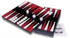 Backgammon Magnetico + -Libro giocare A Backgammon-
