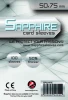 Sapphire: 100 Bustine (50 x 75 mm) (White)