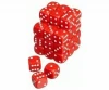 Scatolina con 36 Dadi Rossi Opachi (Opaque: Rot)