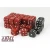 Army Painter - Wargaming Dice: Red/Black (36)