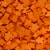 Carcassonne: Sacchetto con 100 Meeples di Colore Arancione