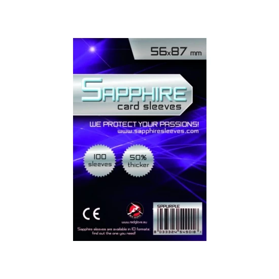 Sapphire: 100 Bustine USA (56 x 87 mm) (Purple)