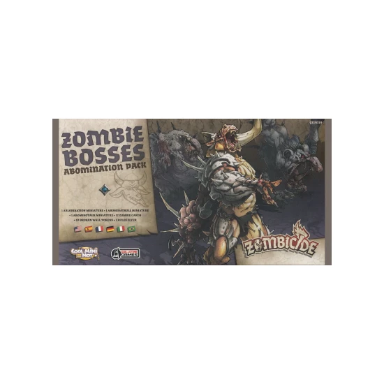 Zombicide: Black Plague Zombie Bosses